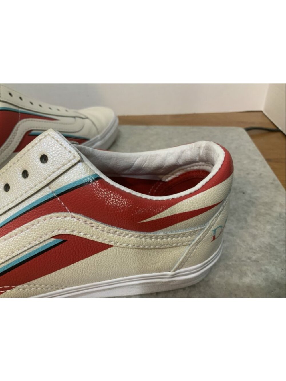 Vans Daid Bowie Old Skool Aladdin Sane Men’s 7.5 Women’s 9 - Picture 9 of 16
